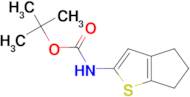 tert-butyl N-{4H,5H,6H-cyclopenta[b]thiophen-2-yl}carbamate