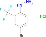 [4-bromo-2-(trifluoromethyl)phenyl]hydrazine hydrochloride