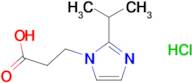 3-[2-(propan-2-yl)-1H-imidazol-1-yl]propanoic acid hydrochloride