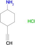 4-ethynylcyclohexan-1-amine hydrochloride