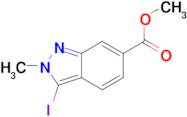 methyl 3-iodo-2-methyl-2H-indazole-6-carboxylate