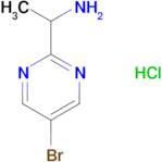 1-(5-bromopyrimidin-2-yl)ethan-1-amine hydrochloride