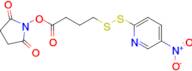 2,5-dioxopyrrolidin-1-yl 4-((5-nitropyridin-2-yl)disulfanyl)butanoate