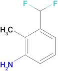 Benzenamine, 3-(difluoromethyl)-2-methyl-