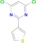 Pyrimidine, 4,6-dichloro-2-(3-thienyl)-