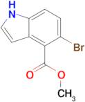 1H-Indole-4-carboxylic acid, 5-bromo-, methyl ester