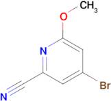 2-Pyridinecarbonitrile, 4-bromo-6-methoxy-