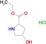 L-Proline, 4-hydroxy-, ethyl ester, hydrochloride (1:1), (4S)-