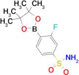 3-Fluoro-4-(4,4,5,5-tetramethyl-[1,3,2]dioxaborolan-2-yl)-benzenesulfonamide