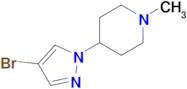 4-(4-Bromo-1H-pyrazol-1-yl)-1-methylpiperidine