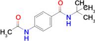 4-Acetamido-N-(tert-butyl)benzamide