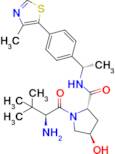 (2S,4R)-1-((S)-2-Amino-3,3-dimethylbutanoyl)-4-hydroxy-N-((S)-1-(4-(4-methylthiazol-5-yl)phenyl)et…