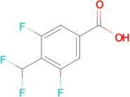 4-(Difluoromethyl)-3,5-difluorobenzoic acid