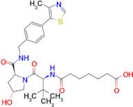 7-(((S)-1-((2S,4R)-4-Hydroxy-2-((4-(4-methylthiazol-5-yl)benzyl)carbamoyl)pyrrolidin-1-yl)-3,3-dim…