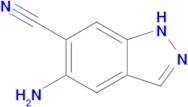 1H-Indazole-6-carbonitrile, 5-amino-