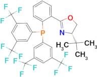 (S)-2-(2-(Bis(3,5-bis(trifluoromethyl)phenyl)phosphanyl)phenyl)-4-(tert-butyl)-4,5-dihydrooxazole