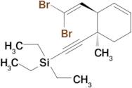 (3R,4R)-3-(2,2-Dibromoethenyl)-4-methyl-4-[2-(triethylsilyl)ethynyl]cyclohexene