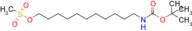 11-((Tert-butoxycarbonyl)amino)undecyl methanesulfonate