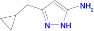 3-(cyclopropylmethyl)-1H-pyrazol-5-amine