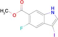 Methyl 5-fluoro-3-iodo-1H-indole-6-carboxylate