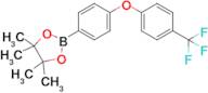 4,4,5,5-Tetramethyl-2-(4-(4-(trifluoromethyl)phenoxy)phenyl)-1,3,2-dioxaborolane