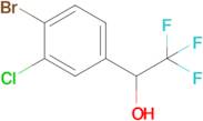 1-(4-Bromo-3-chlorophenyl)-2,2,2-trifluoroethan-1-ol