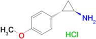 (1R,2S)-2-(4-methoxyphenyl)cyclopropan-1-amine hydrochloride