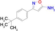 3-(4-(Tert-butyl)phenyl)isoxazol-5-amine