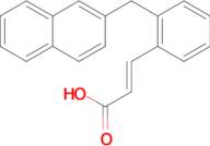 (E)-3-(2-(Naphthalen-2-ylmethyl)phenyl)acrylic acid