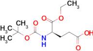 (R)-4-((tert-Butoxycarbonyl)amino)-5-ethoxy-5-oxopentanoic acid