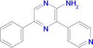 5-Phenyl-3-(pyridin-4-yl)pyrazin-2-amine