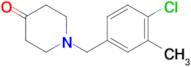 1-(4-Chloro-3-methylbenzyl)piperidin-4-one