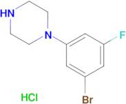 1-(3-Bromo-5-fluorophenyl)piperazine hydrochloride