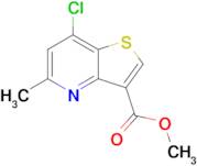 Methyl 7-chloro-5-methylthieno[3,2-b]pyridine-3-carboxylate