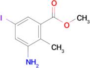 Methyl 3-amino-5-iodo-2-methylbenzoate