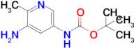 Tert-Butyl (5-amino-6-methylpyridin-3-yl)carbamate