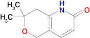 7,7-Dimethyl-7,8-dihydro-1H-pyrano[4,3-b]pyridin-2(5H)-one