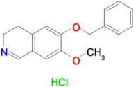 6-(Benzyloxy)-7-methoxy-3,4-dihydroisoquinoline hydrochloride