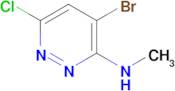 4-Bromo-6-chloro-N-methylpyridazin-3-amine