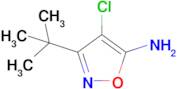 3-(tert-Butyl)-4-chloroisoxazol-5-amine