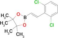 (E)-2-(2,6-Dichlorostyryl)-4,4,5,5-tetramethyl-1,3,2-dioxaborolane