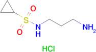 N-(3-Aminopropyl)cyclopropanesulfonamide hydrochloride