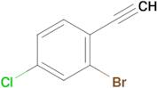 2-Bromo-4-chloro-1-ethynylbenzene