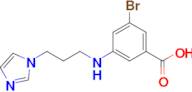 3-((3-(1H-Imidazol-1-yl)propyl)amino)-5-bromobenzoic acid