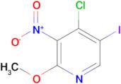 4-Chloro-5-iodo-2-methoxy-3-nitropyridine