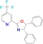 (4S,5R)-4,5-Diphenyl-2-(4-(trifluoromethyl)pyridin-2-yl)-4,5-dihydrooxazole