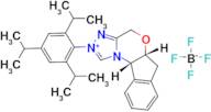 (5aR,10bS)-2-(2,4,6-Triisopropylphenyl)-4,5a,6,10b-tetrahydroindeno[2,1-b][1,2,4]triazolo[4,3-d]...