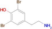 4-(2-Aminoethyl)-2,6-dibromophenol