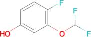 3-(Difluoromethoxy)-4-fluorophenol