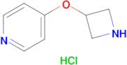 4-(Azetidin-3-yloxy)pyridine hydrochloride
